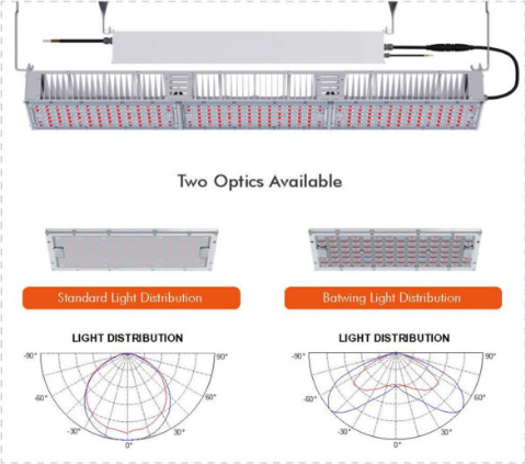 PURE P66 - High Output Adjustable Angle LED Fixture 600/1080w