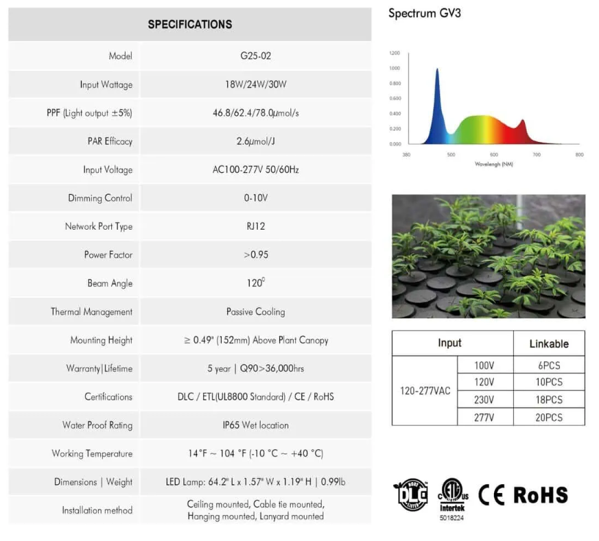 PURE P25 - Cloning LED Fixture - Adjustable Wattage